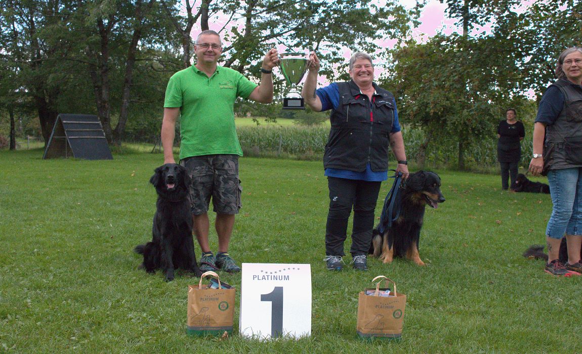 Bestes IGP Team Christian Birke mit Grappa von der Hüttenmühle und Vera Stoldt mit Ellex vom Langhagensee