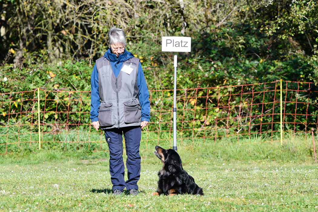 OB-B: Anette Schuckmann mit Lexa vom Wildweibchenstein