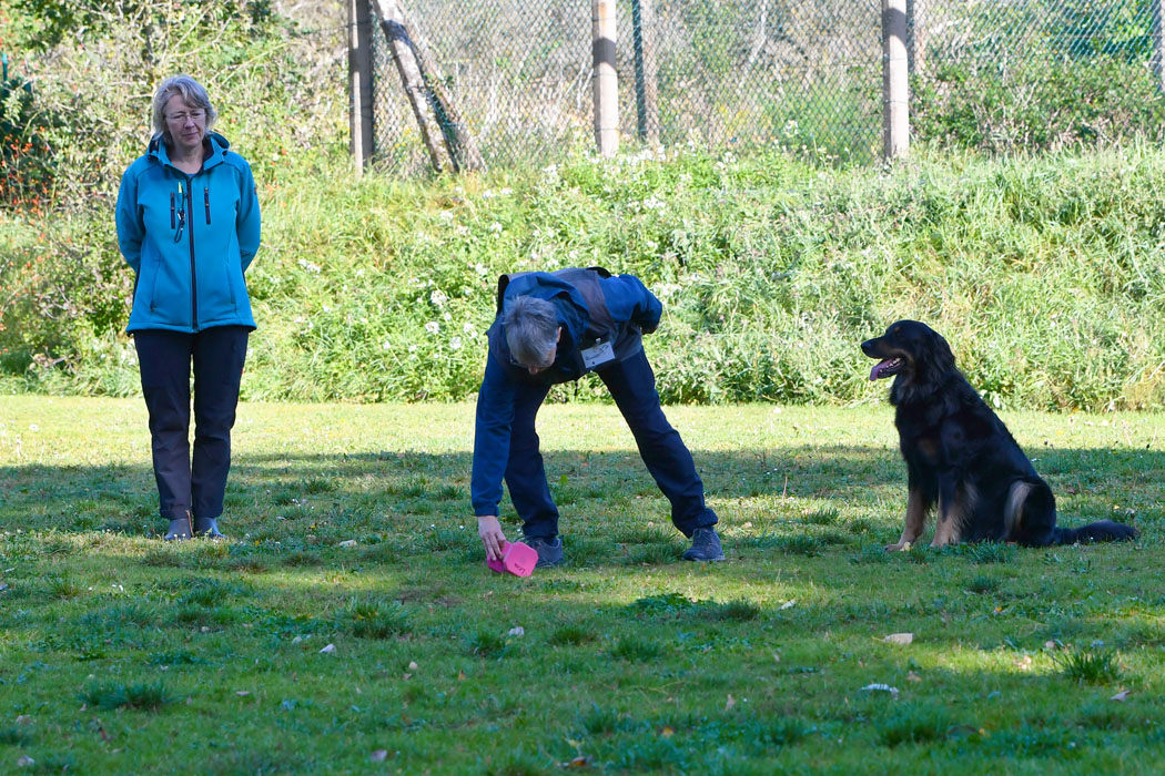 OB-B: Anette Schuckmann mit Lexa vom Wildweibchenstein