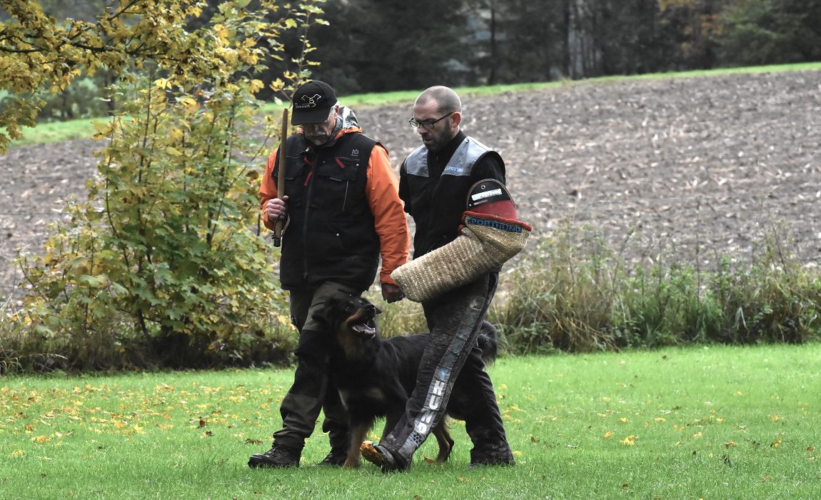 Uwe Petersen mit Wendy von der Jagsthöhe