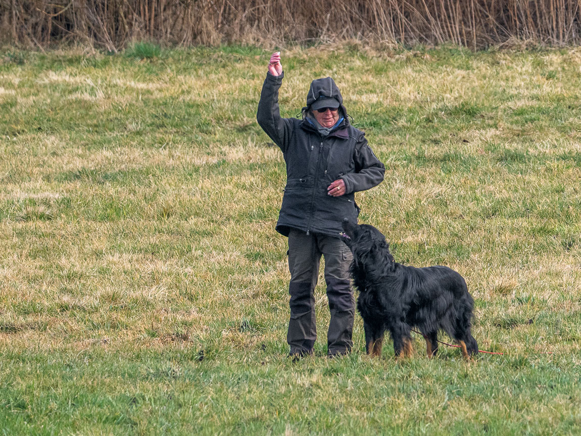 Cathrin Gasterich mit Ginga vom Hohenloher Land