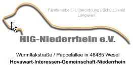 Seminar-Ankündigung der ÜG HIG-Niederrhein e.V. | 19./20.10.2019 1 Seminar-Ankündigung der ÜG HIG-Niederrhein e.V. | 19./20.10.2019 1